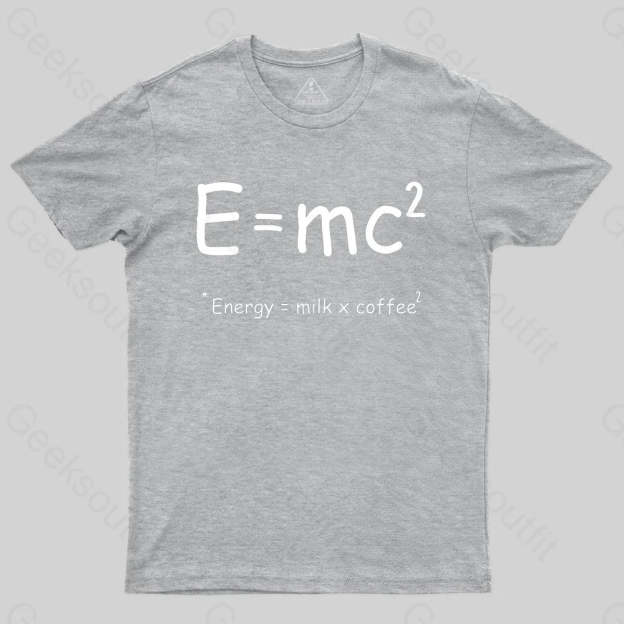Theory of Relativity Funny Equation T-shirt - Geeksoutfit