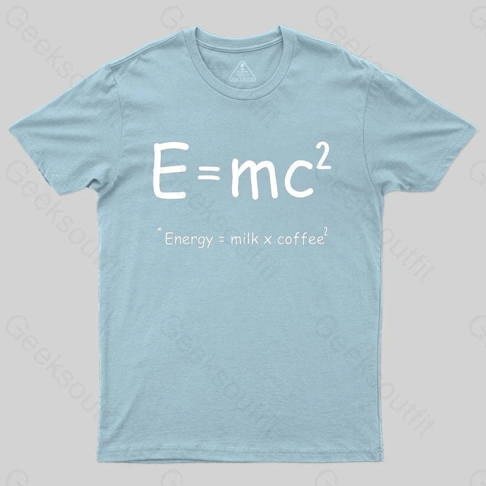 Theory of Relativity Funny Equation T-shirt - Geeksoutfit