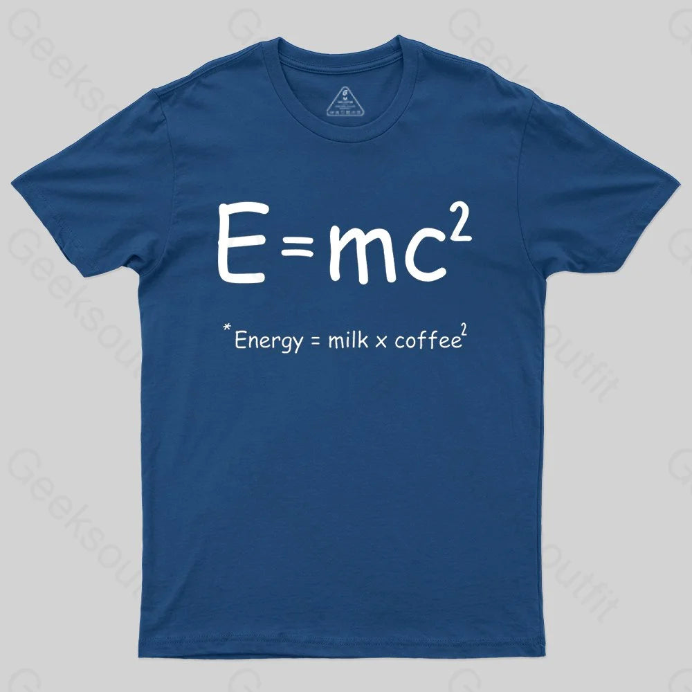 Theory of Relativity Funny Equation T-shirt - Geeksoutfit
