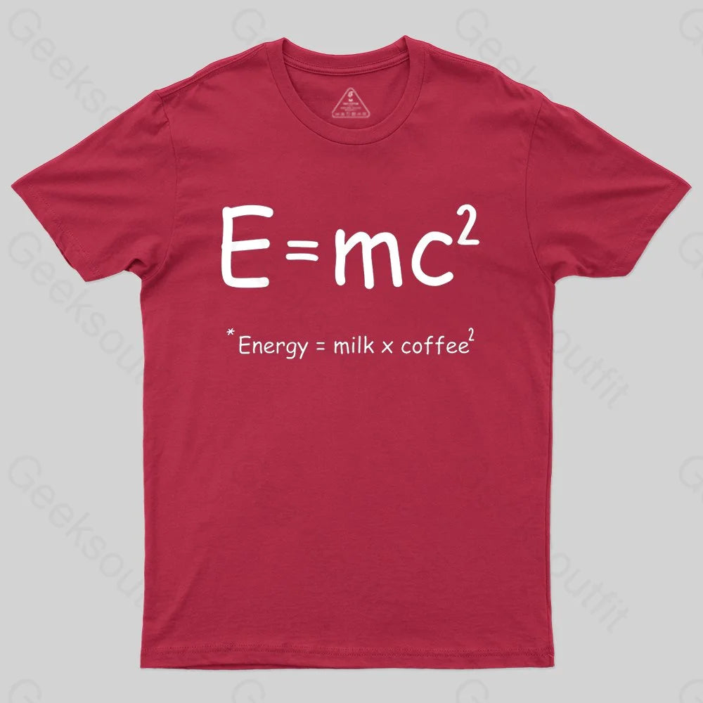 Theory of Relativity Funny Equation T-shirt - Geeksoutfit