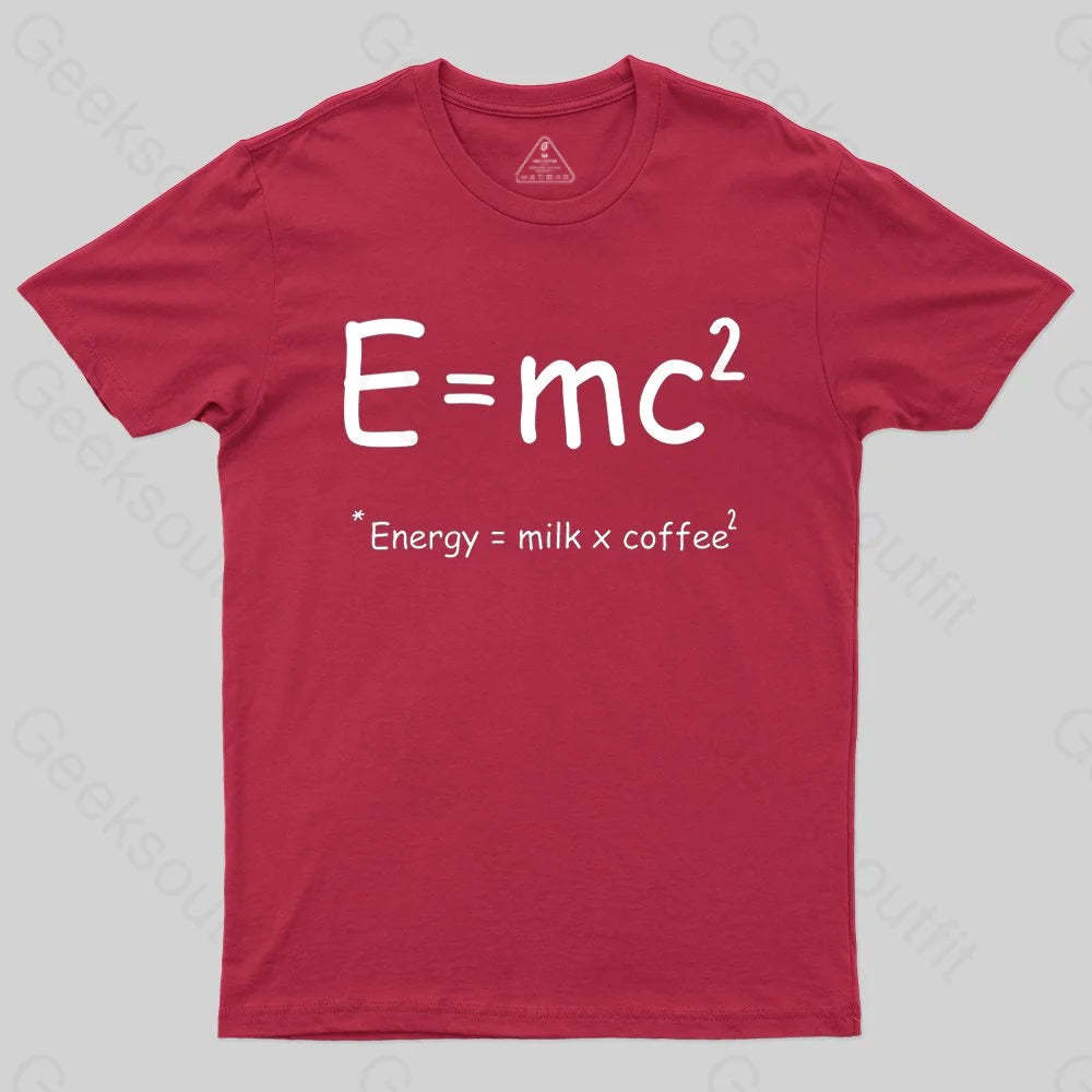 Theory of Relativity Funny Equation T-shirt - Geeksoutfit