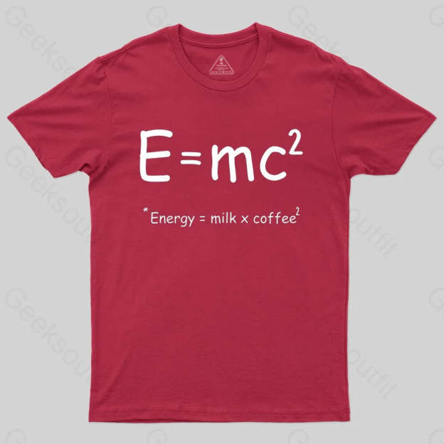 Theory of Relativity Funny Equation T-shirt - Geeksoutfit