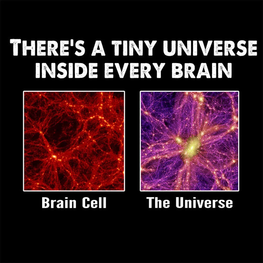 There’s A Tiny Universe Inside Every Brain Geek T-Shirt
