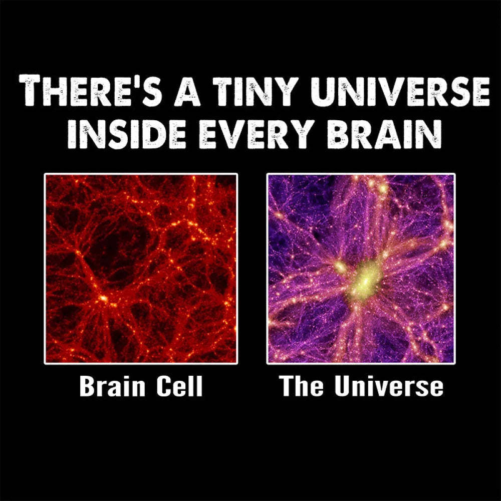 There’s A Tiny Universe Inside Every Brain Geek T-Shirt