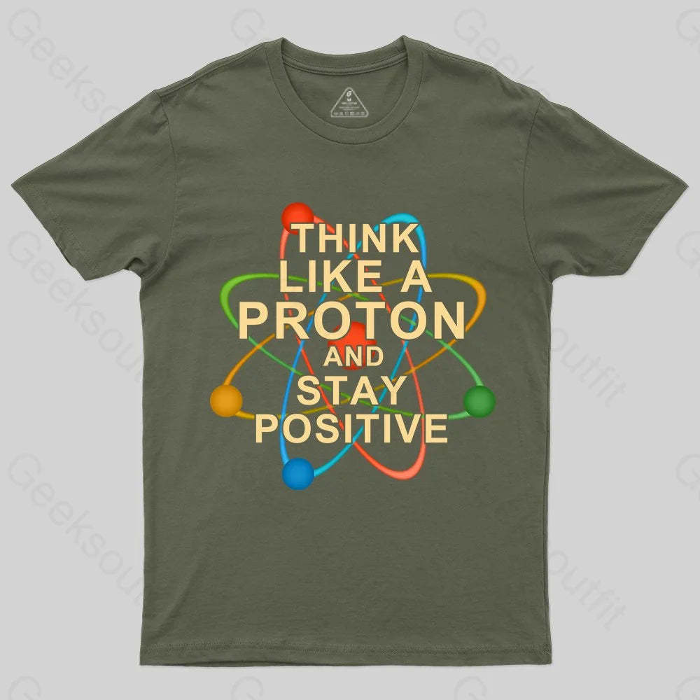 Think Like A Proton T-shirt - Geeksoutfit