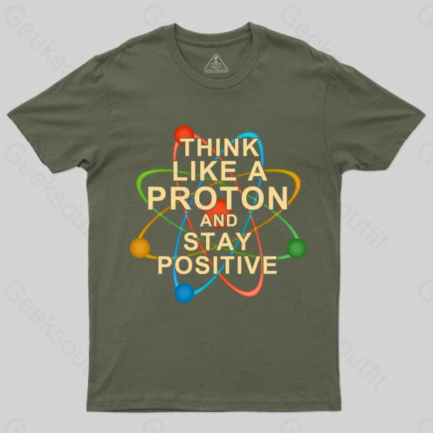Think Like A Proton T-shirt - Geeksoutfit