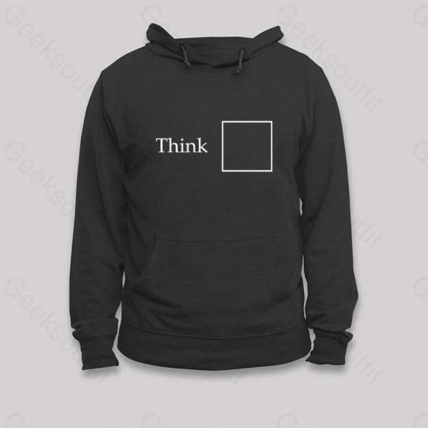 Think Outside The Box Hoodie Black / S