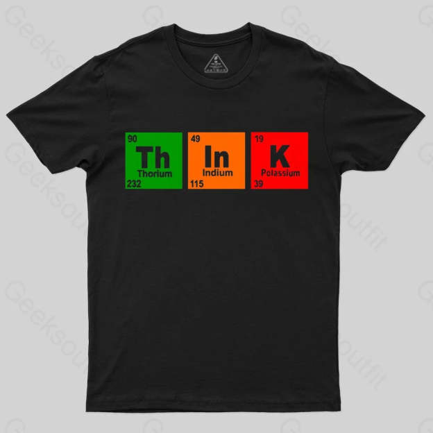 Think Science Periodic T-shirt - Geeksoutfit