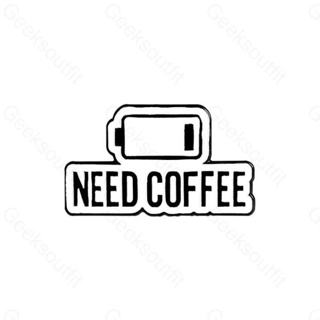 Thinking Enamel Pins - Geeksoutfit