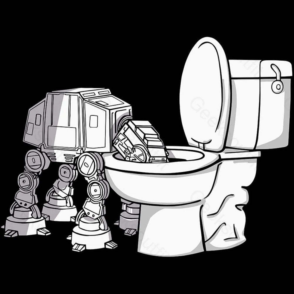 Thirsty Atat Funny Geek T-Shirt