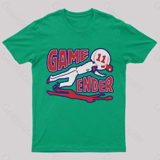 This Game Will Be Atlanta Geek T-Shirt Green / S