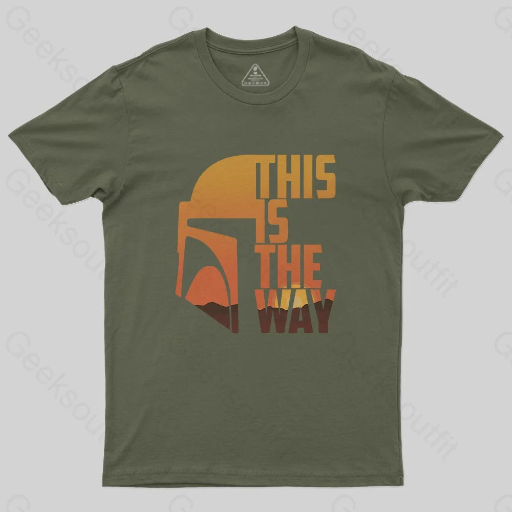 This Is The Way T-Shirt - Geeksoutfit