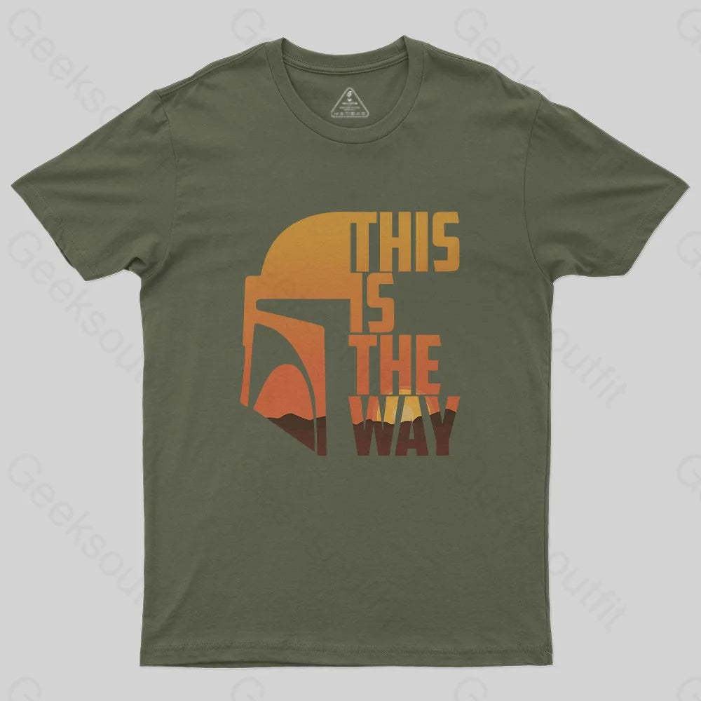 This Is The Way T-Shirt - Geeksoutfit