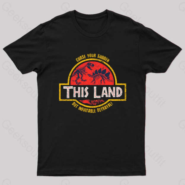 This Land Geek T-Shirt Black / S