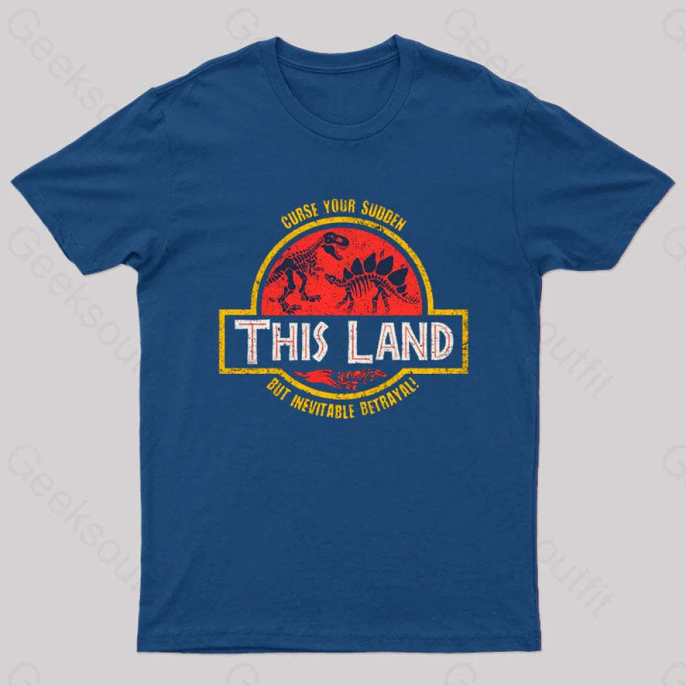 This Land Geek T-Shirt Navy / S