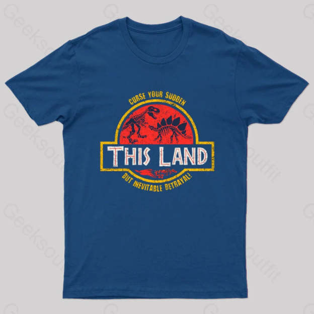 This Land Geek T-Shirt Navy / S