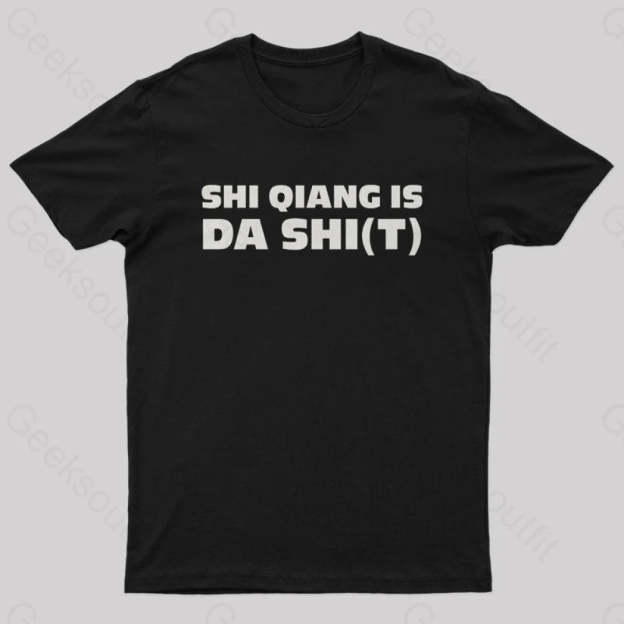 Three Body Problem Geek T-Shirt Black / S