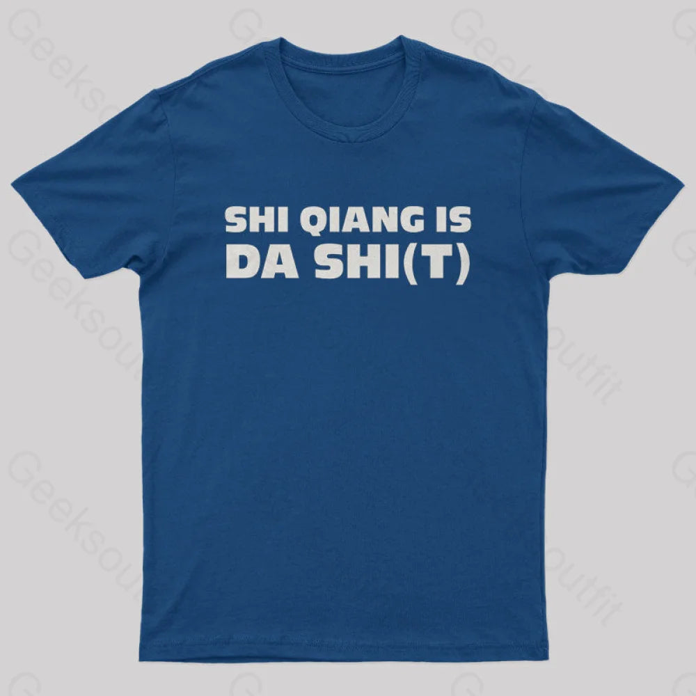 Three Body Problem Geek T-Shirt Navy / S