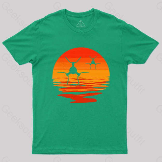 Tie/D Defender T-Shirt Green / S Yc