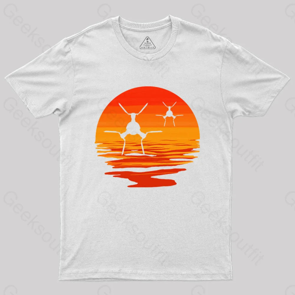 Tie/D Defender T-Shirt White / S Yc