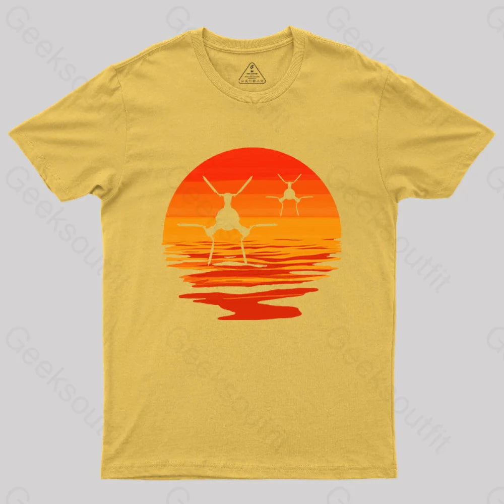Tie/D Defender T-Shirt Yellow / S Yc