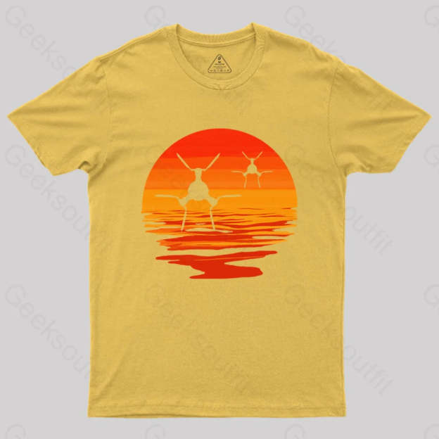 Tie/D Defender T-Shirt Yellow / S Yc