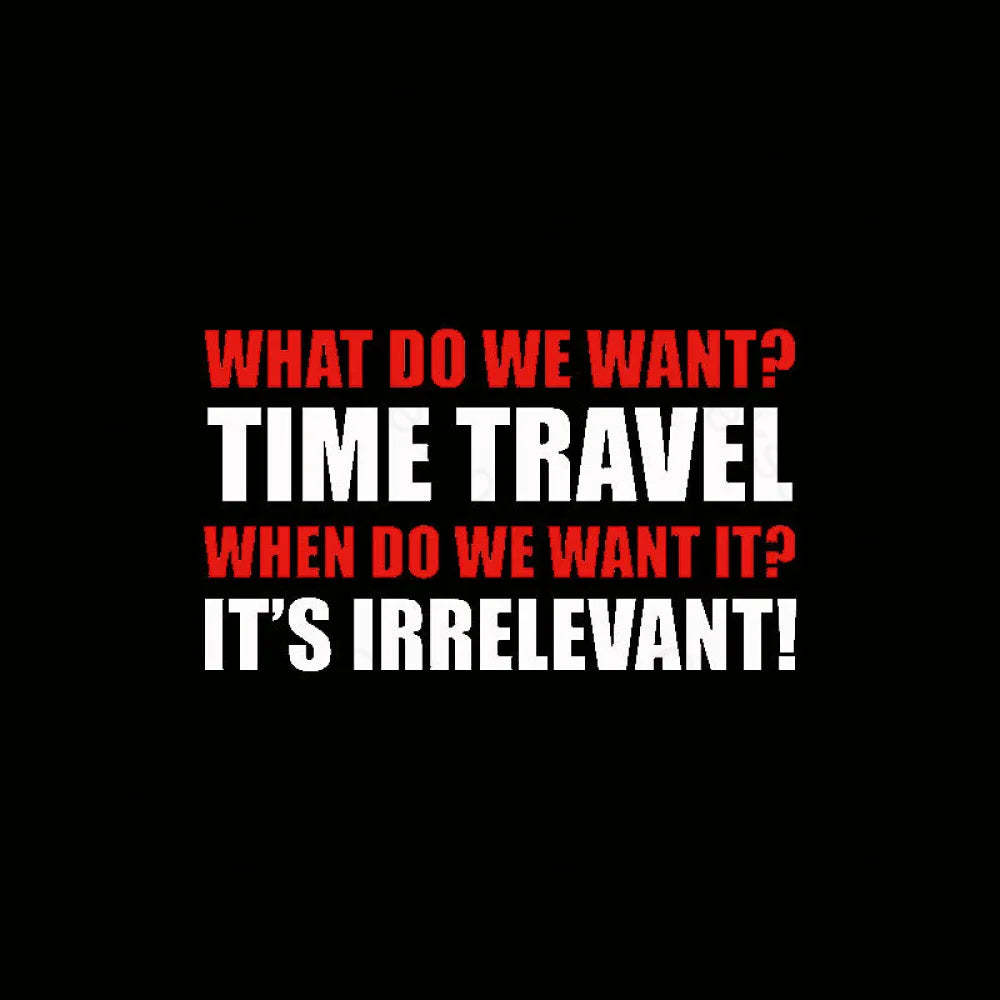 Time Travel Essential Nerd T-Shirt