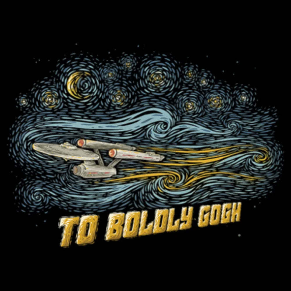To Boldly Gogh Nerd T-Shirt