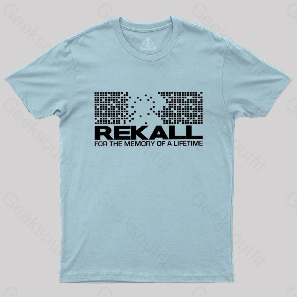 Total Recall T-Shirt Light Blue / S