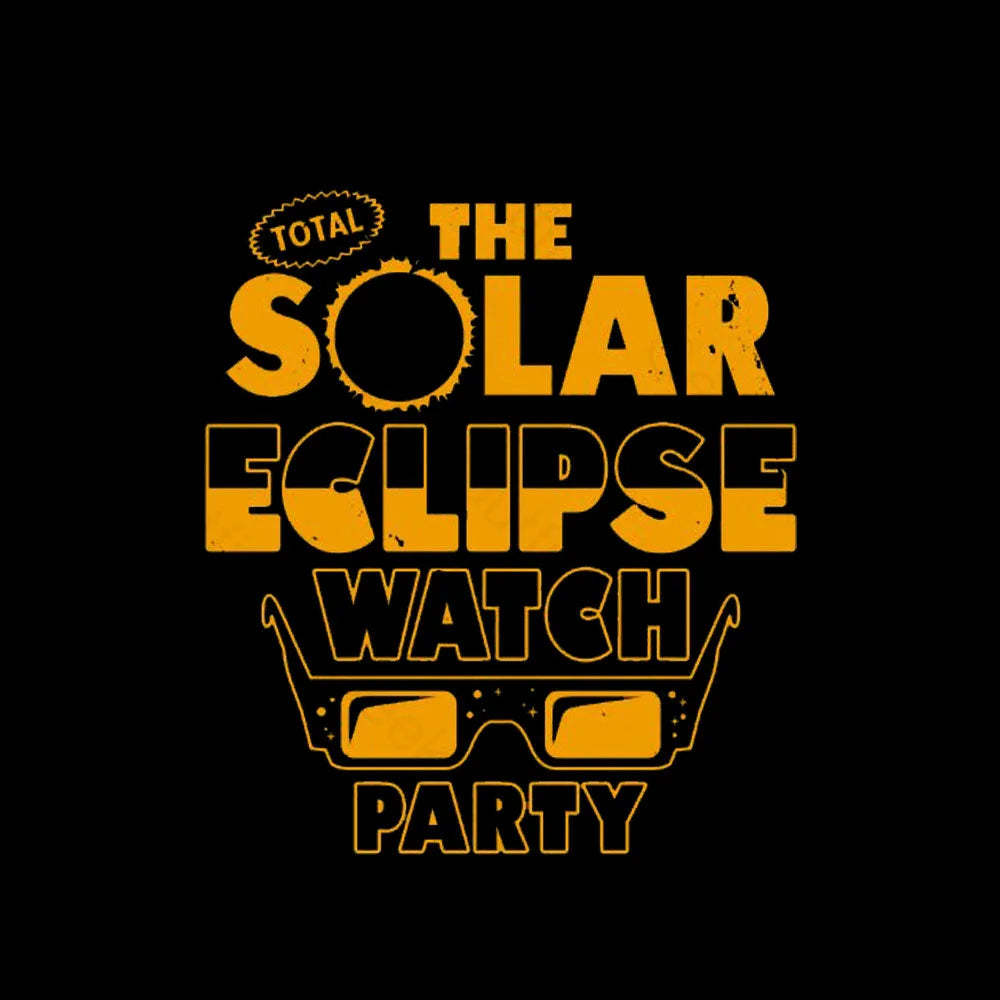 Total Solar Eclipse Watch Party Nerd T-Shirt