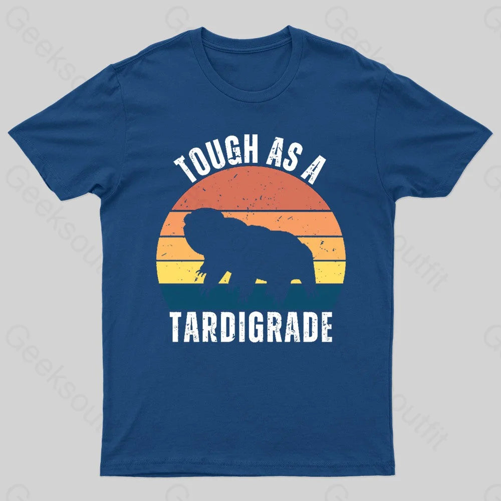 Tough As A Tardigrade Nerd T-Shirt Navy / S