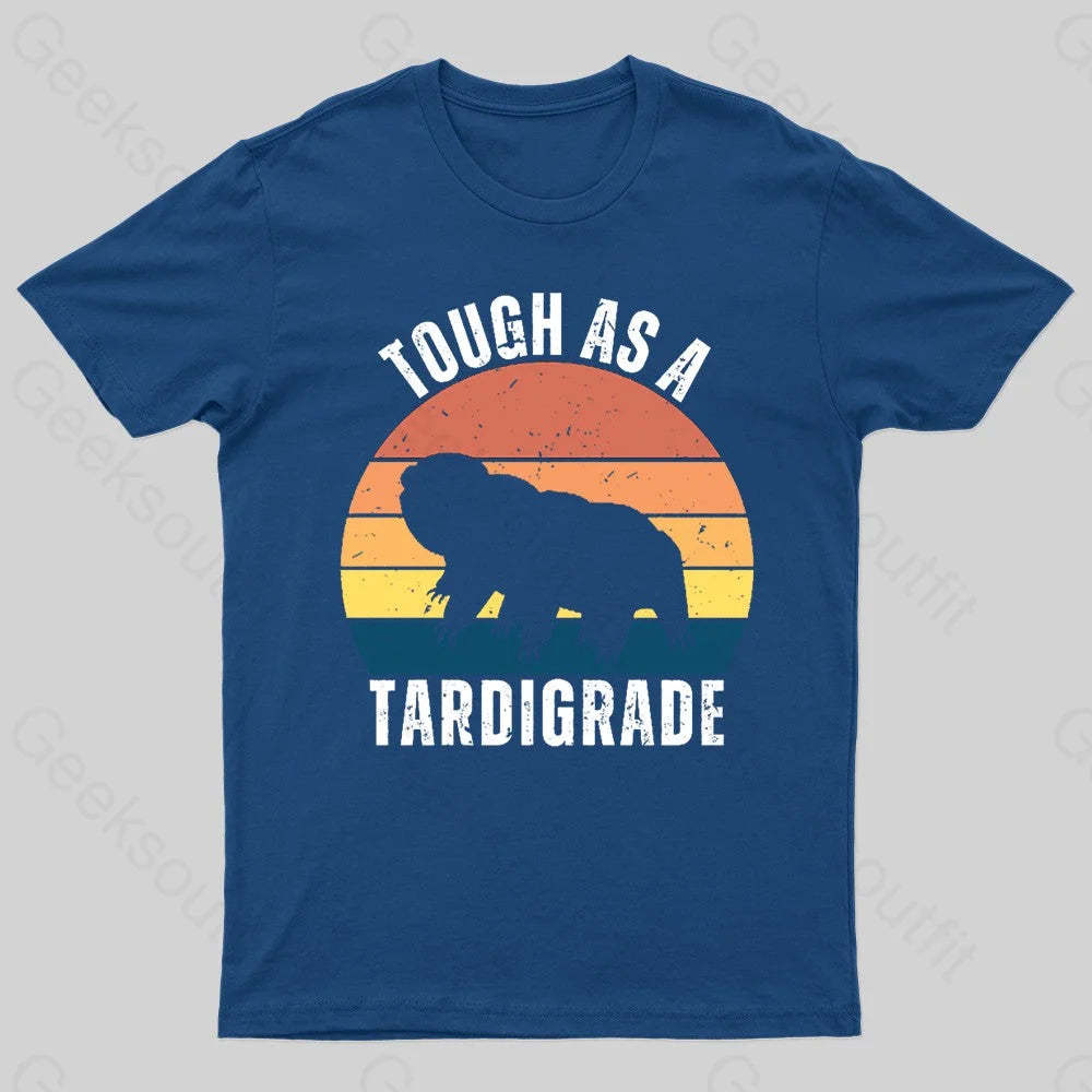 Tough As A Tardigrade Nerd T-Shirt Navy / S