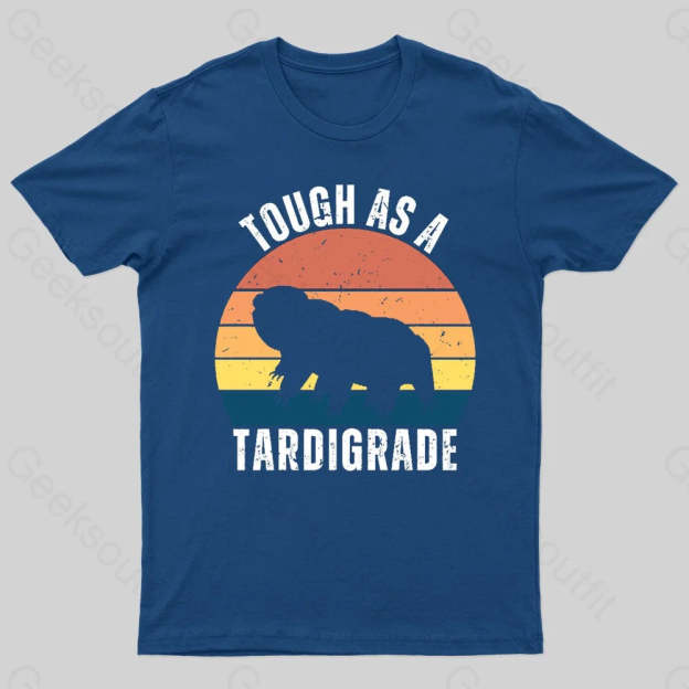 Tough As A Tardigrade Nerd T-Shirt Navy / S