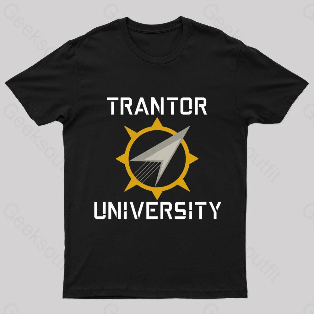 Trantor University Nerd T-Shirt Black / S