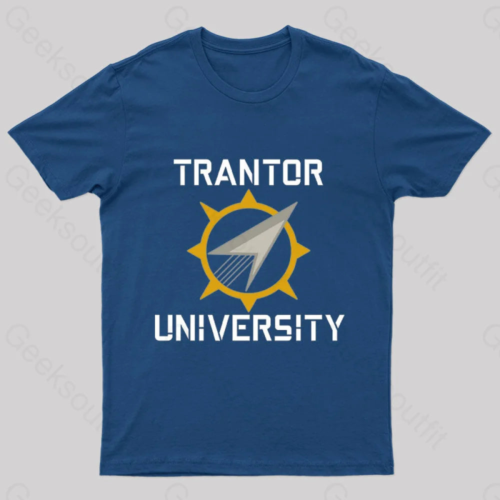 Trantor University Nerd T-Shirt Navy / S