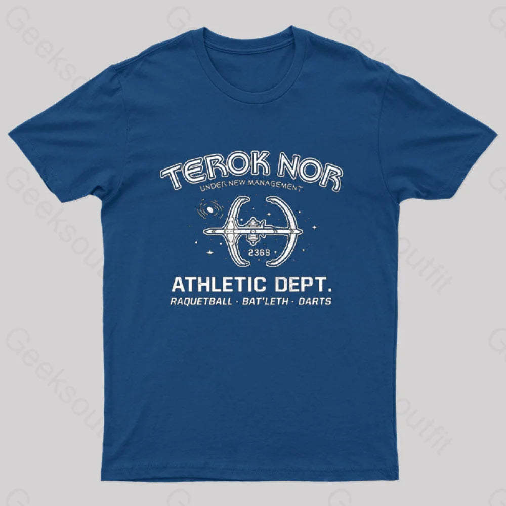 Trek Athletic Ds9 T-Shirt Navy / S