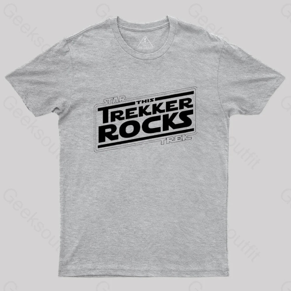 Trekkers Rock T-Shirt Grey / S