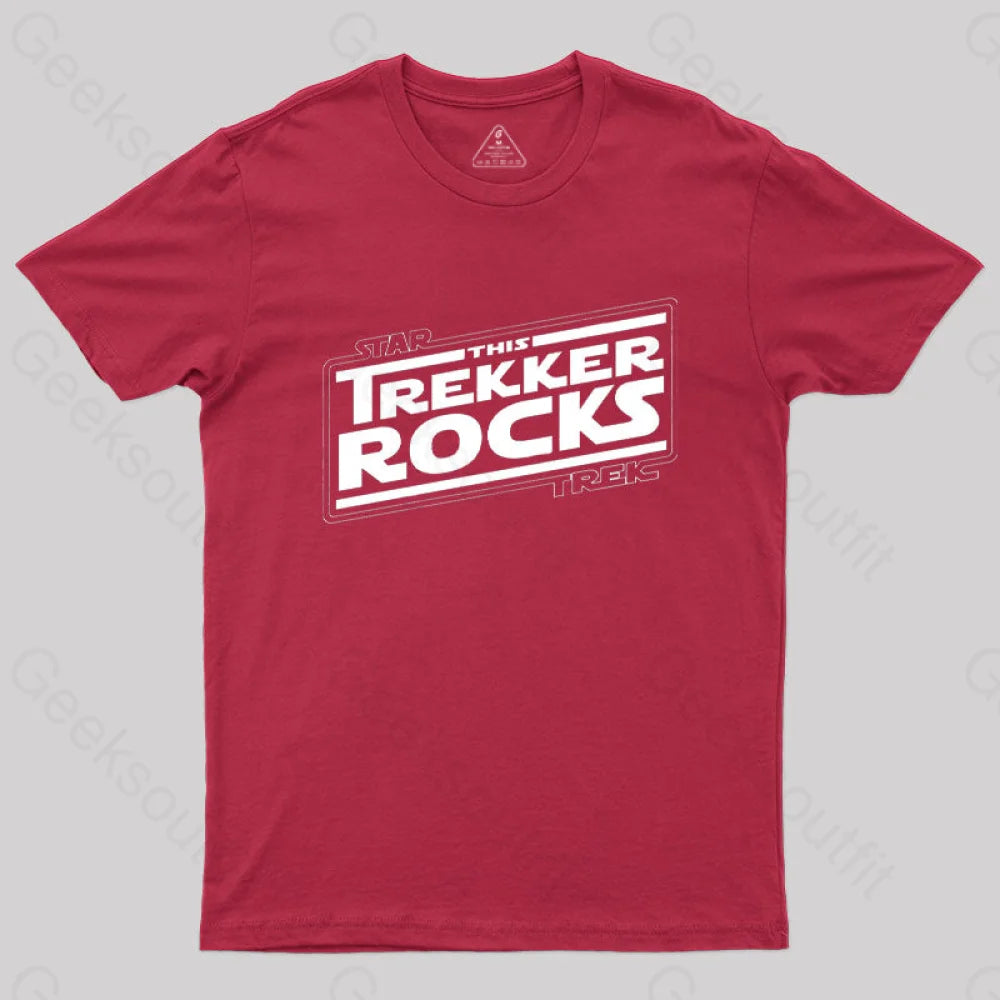 Trekkers Rock T-Shirt Red / S
