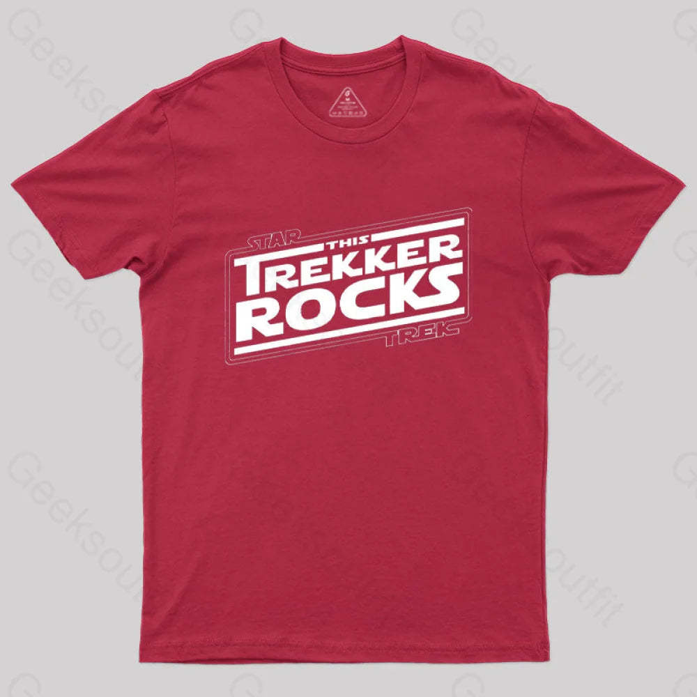 Trekkers Rock T-Shirt Red / S