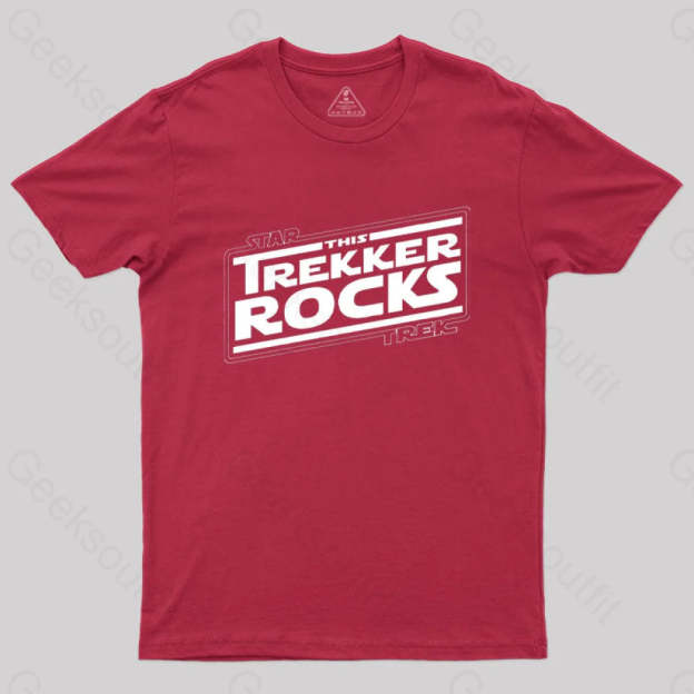 Trekkers Rock T-Shirt Red / S