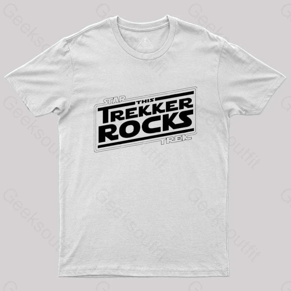 Trekkers Rock T-Shirt White / S