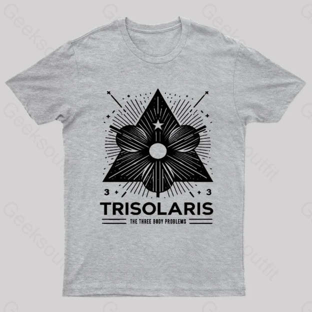 Trisolaris 3 Body Problem Nerd T-Shirt Grey / S