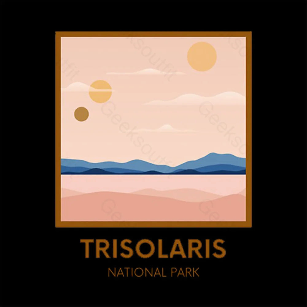 Trisolaris National Park Nerd T-Shirt