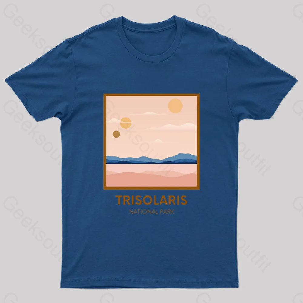Trisolaris National Park Nerd T-Shirt Navy / S