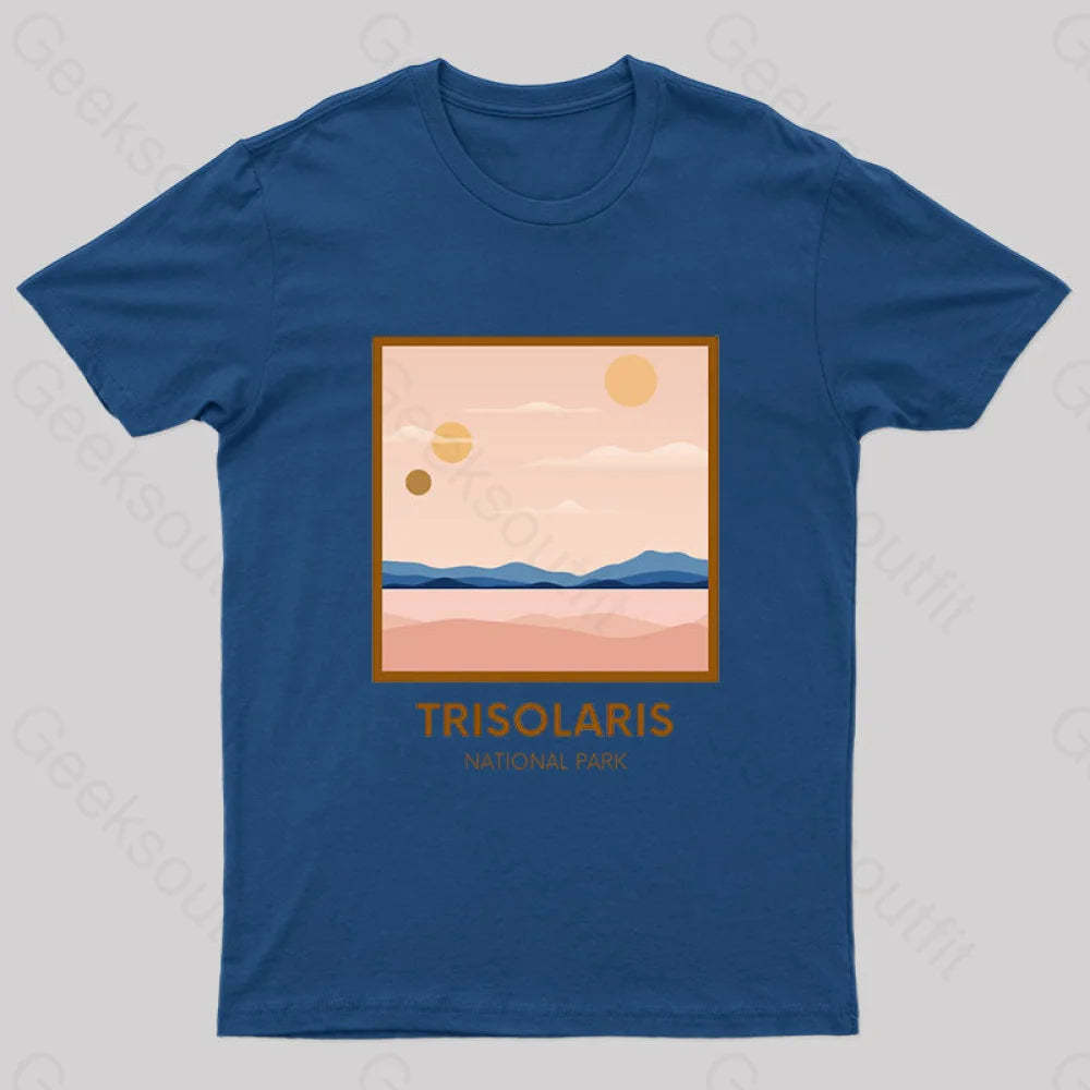 Trisolaris National Park Nerd T-Shirt Navy / S