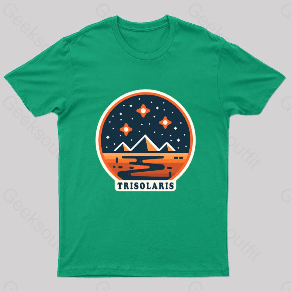 Trisolaris Nerd T-Shirt Green / S