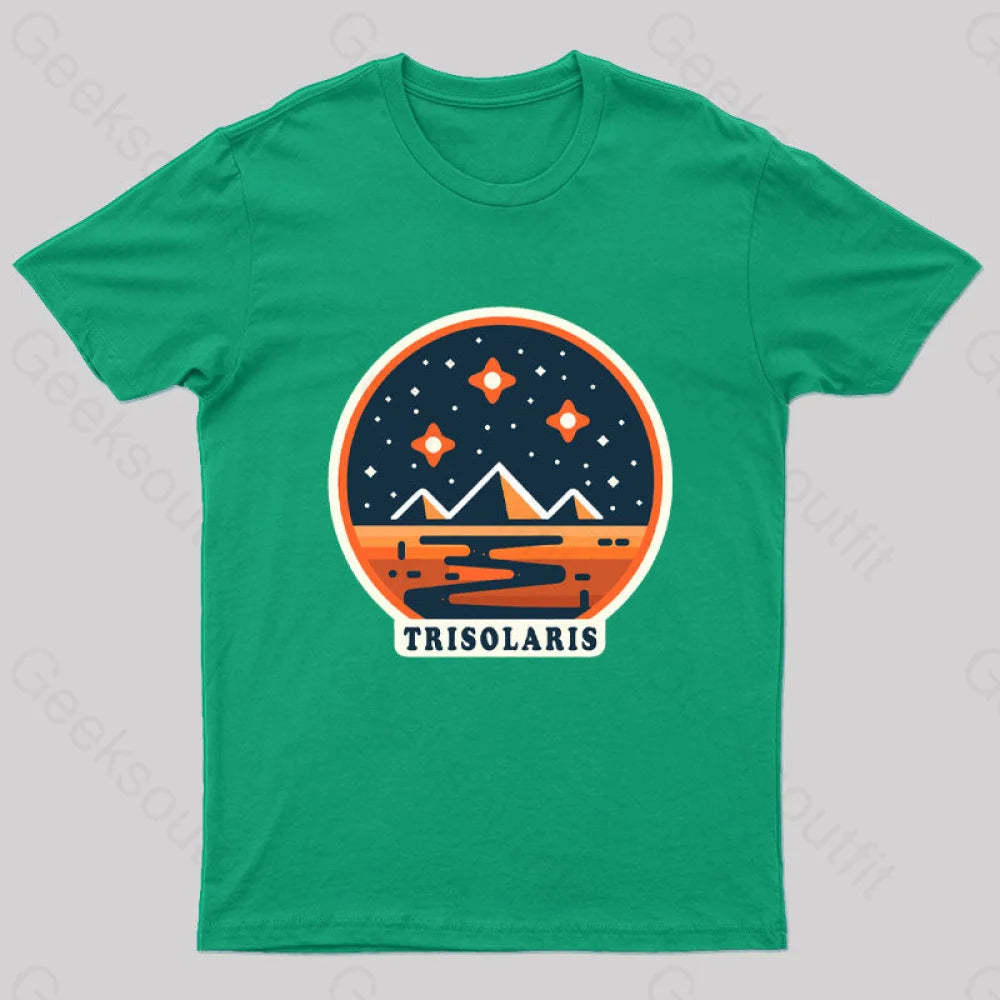 Trisolaris Nerd T-Shirt Green / S