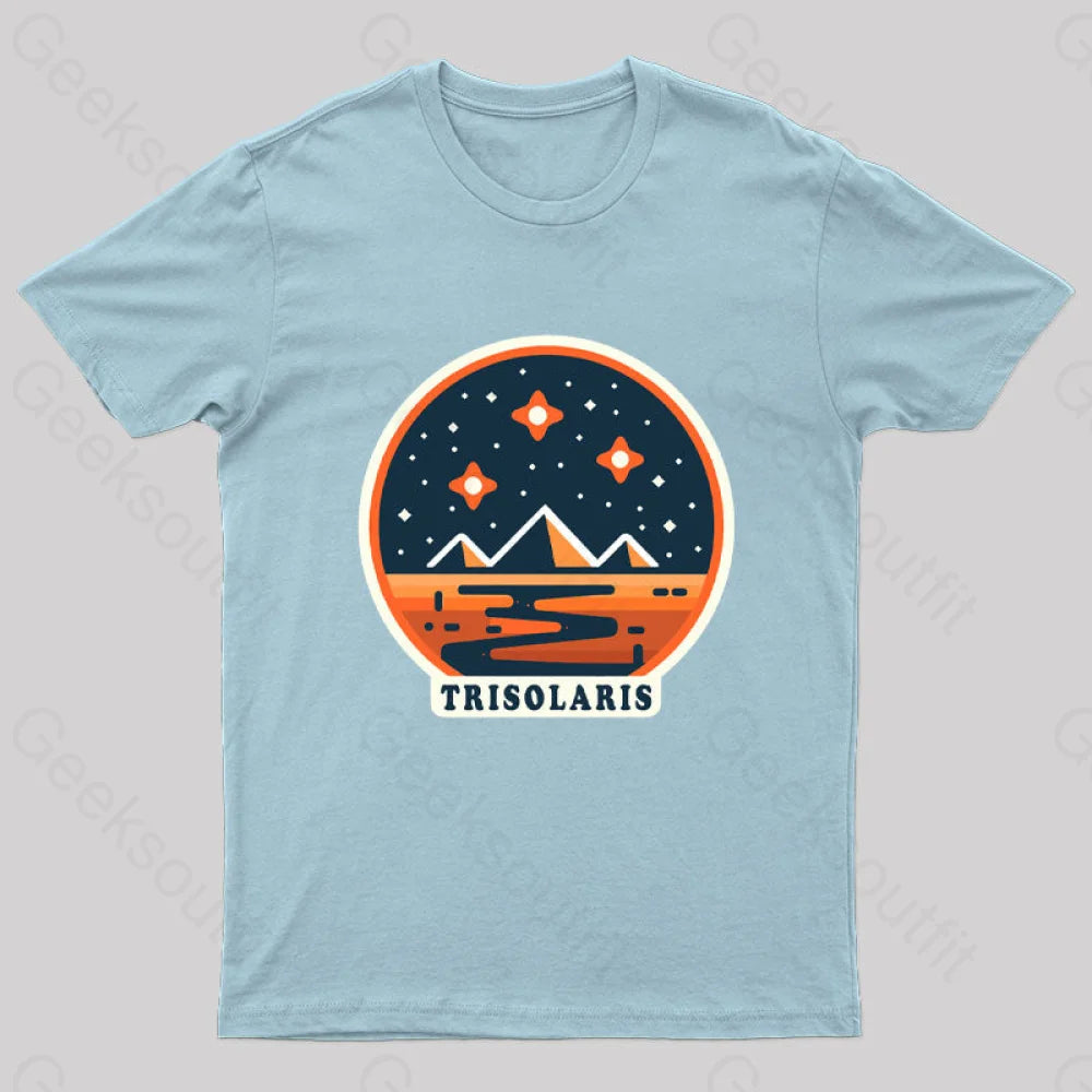 Trisolaris Nerd T-Shirt Light Blue / S