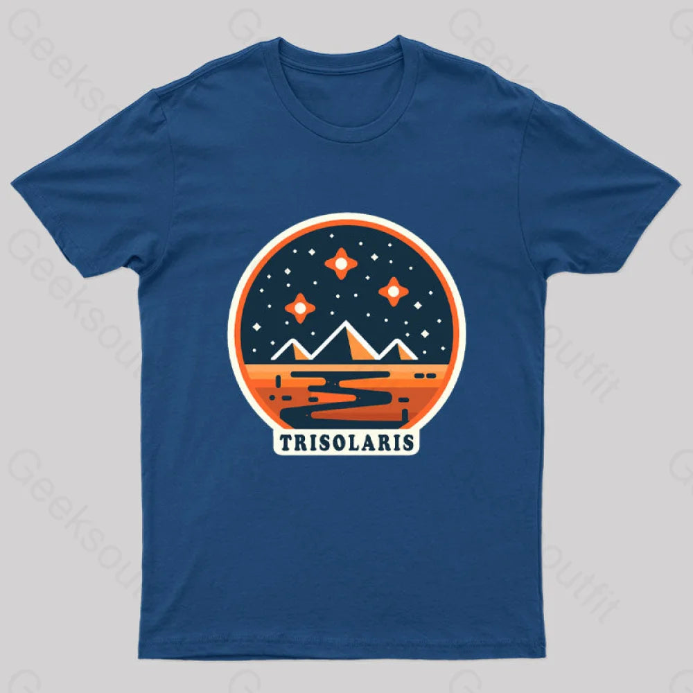 Trisolaris Nerd T-Shirt Navy / S