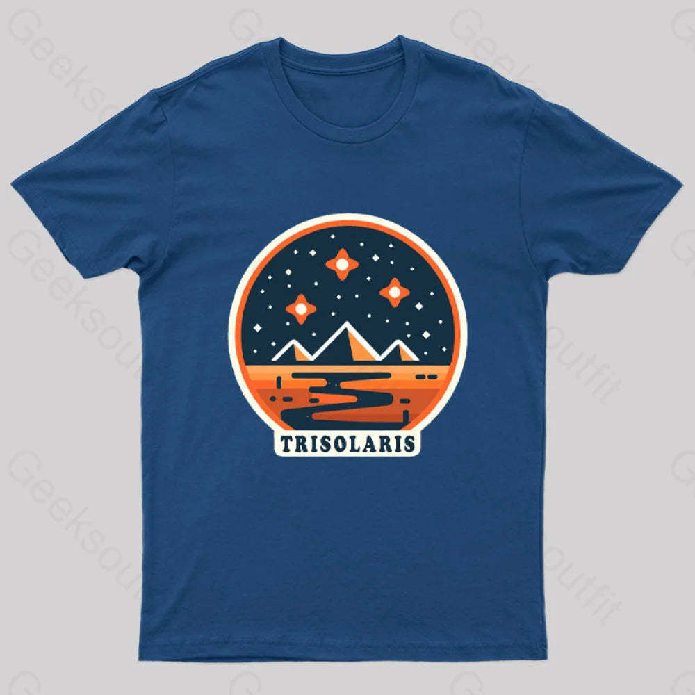 Trisolaris Nerd T-Shirt Navy / S